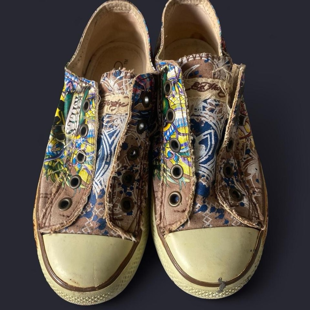 Vintage Y2k Ed hardy Sneakers